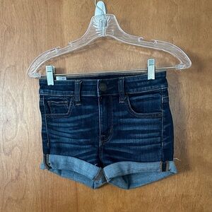 American Eagle Outfitters Dark Blue Jean Shorts
